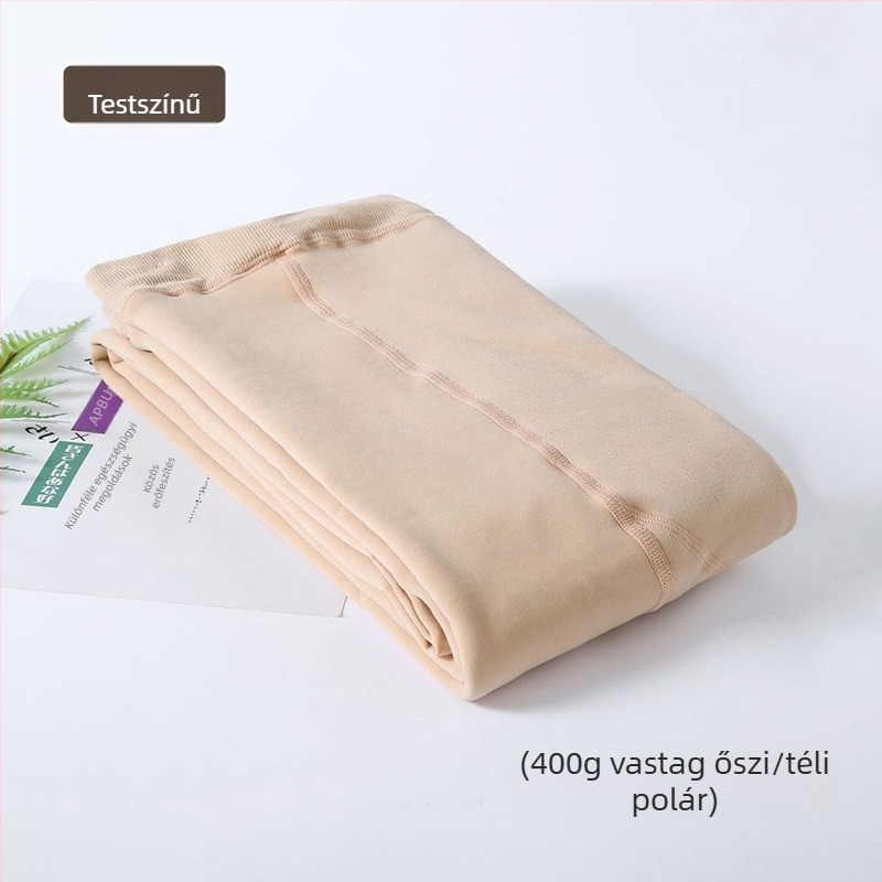 400 g őszi-téli fleece-béléssel készült nylon kismama harisnya – meleg és formázó hatás