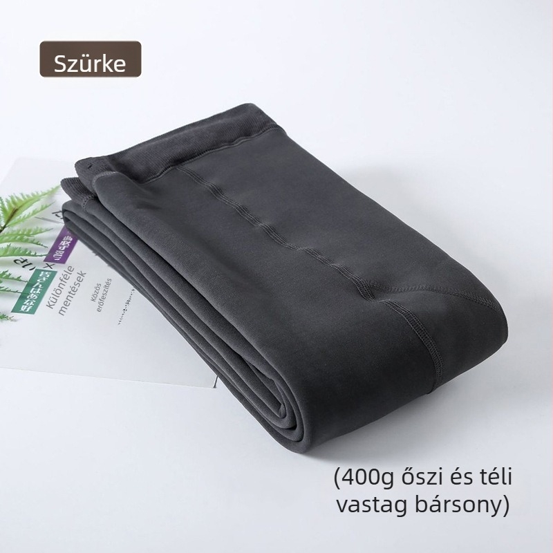 400 g őszi-téli fleece-béléssel készült nylon kismama harisnya – meleg és formázó hatás