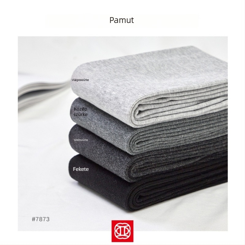 Női leggings – Hasformáló és csípőemelő, pamut fleece béléses, vastag, egyszínű
