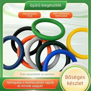 Gyermekeknek szóló függő gimnasztikai gyűrű, PE anyagból, sport modell, alkalmas gimnasztikára és edzésre