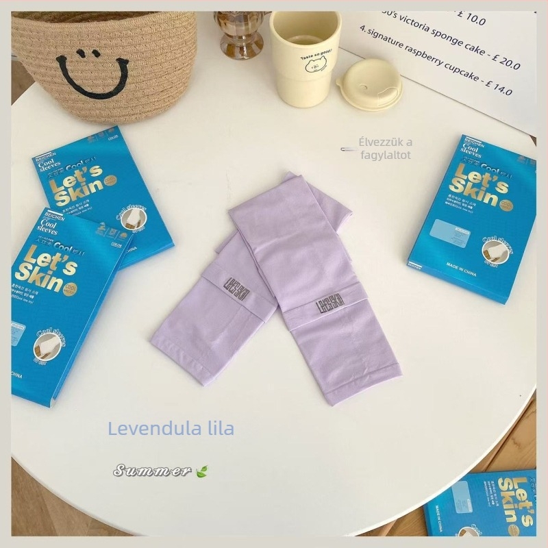 Női UV-védett karvédő Ice Silk és nejlon keverékből, nyári vékony kivitelezés, laza szabás, vezetéshez és kerékpározáshoz