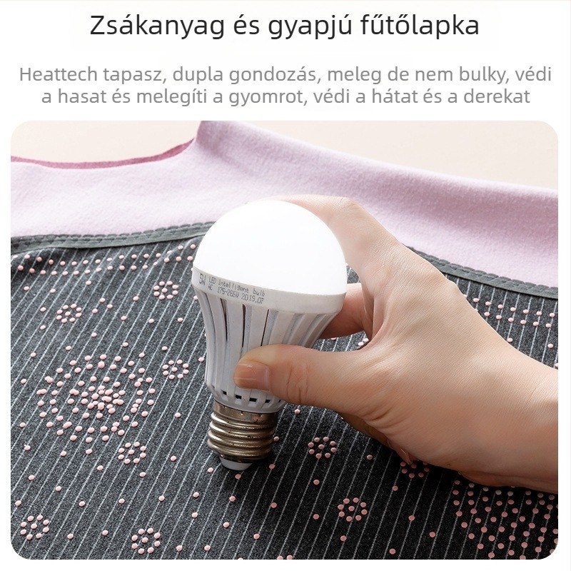 Női termos mellény fleece bélésével, vastag belső réteggel a téli melegért