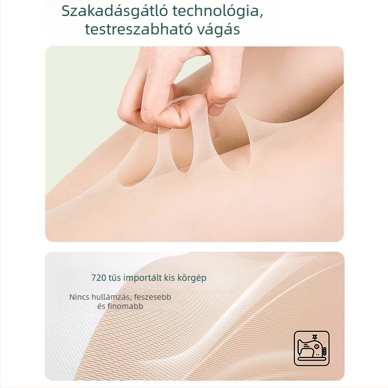 Givenchy női 5D harisnya, ultra vékony nyárra, anti szakadás, fekete velúr