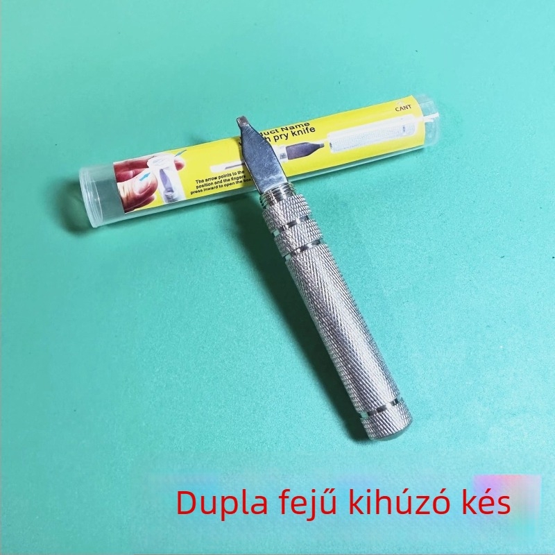 Óracserélő eszköz – kettős használatú kaparó kés az elem cseréjéhez és a hátsó/alsó fedél kinyitásához - 1 készlet, otthoni használatra