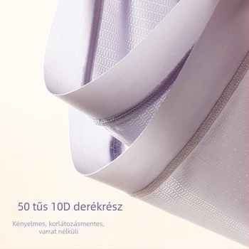 Női ice silk alsónemű Modal és mulberry selyem keverékkel, antibakteriális, ultranagyvékony, gyorsan száradó, középmagasságú derék, Plusz méret