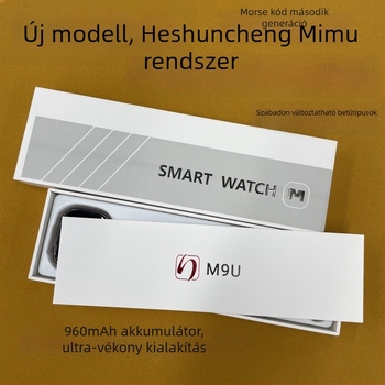 Okosóra 5G SIM-támogatással, AMOLED kijelző, négyszögletes 44 mm feletti tokozás, szilikon szíj, SIM-kártya foglalat