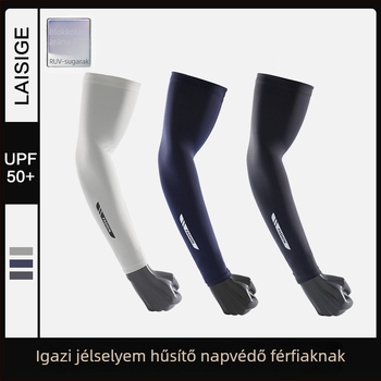 Karvédő (ice-silk, UV védelem, vezetés és kültéri sportok; poliészter 71–80%)