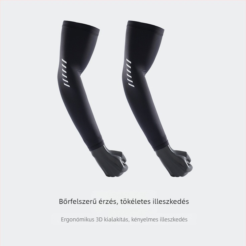 Karvédő (ice-silk, UV védelem, vezetés és kültéri sportok; poliészter 71–80%)