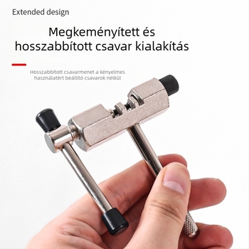 Kerékpárlánc-eltávolító eszköz, lánc szakító, hegymászó kerékpár javító eszköz, lánc vágó (Anyag: Acél; Import: Nem; Licencelt magánmárka: Igen)