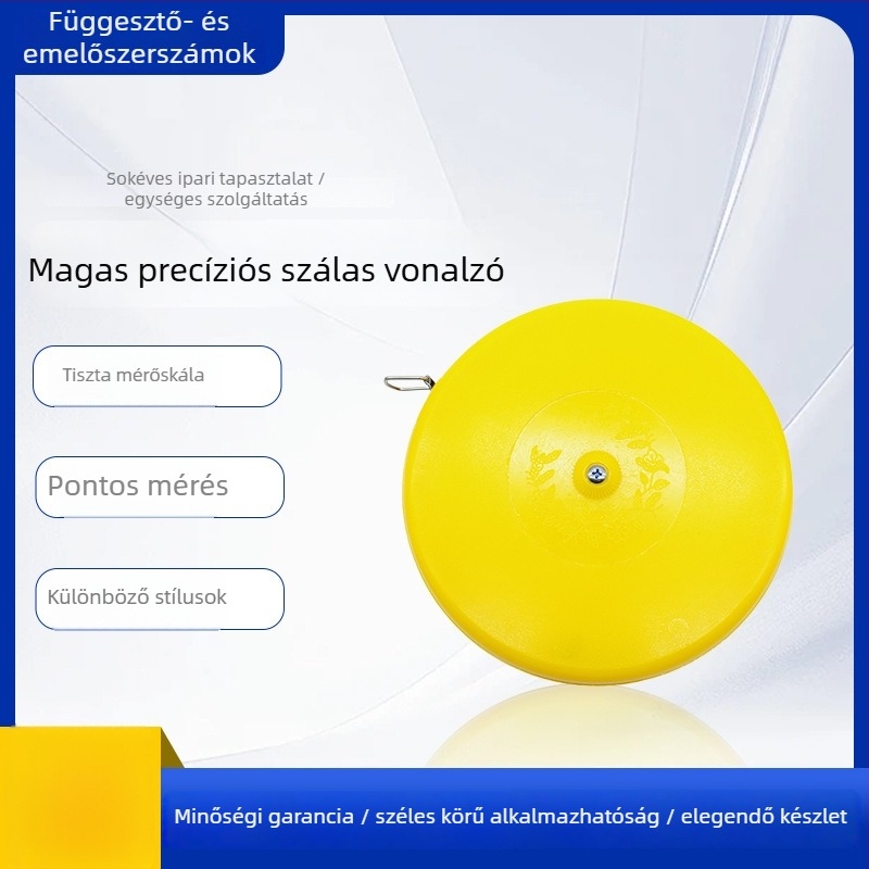 Mérőszalag Botao caihong, korongos típus, kézi hajtású, ipari osztályú, ütésálló