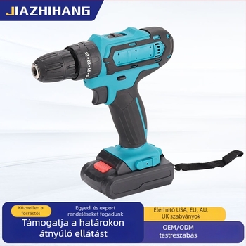 Pisztoly markolatú akkumulátoros ütvefúró, Li-ion akkumulátor, 10 mm tokmány, lépés nélküli sebességszabályozás, 220 V-os működés