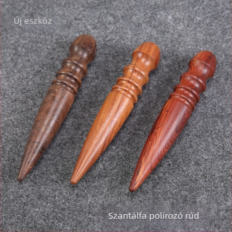 Szantálfa bőrpolírozó rúd élperem finiseléséhez