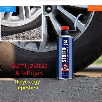 Autó- és motorkerékpár gumiabroncs tömítő folyadék, vas alapú folyadék tömítéshez és automatikus felfújshoz, rozsda- és korrózióvédelem, tiszta víz és latex, Q/TST-2011 szabvány