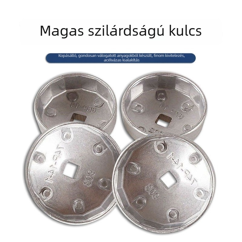 Bos alumínium olajszűrő kulcs készlet, kupak-típus és tál-típus, autójavításra