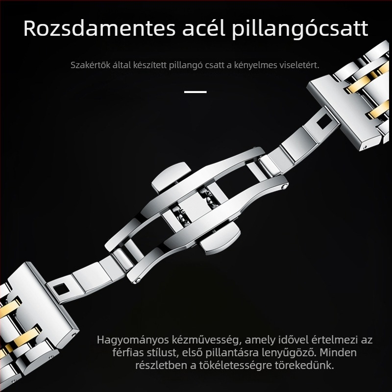 Férfi sportos kvarc karóra Seagull 56 mozgatás, 30 m vízállóság, lumineszcens analóg kijelző