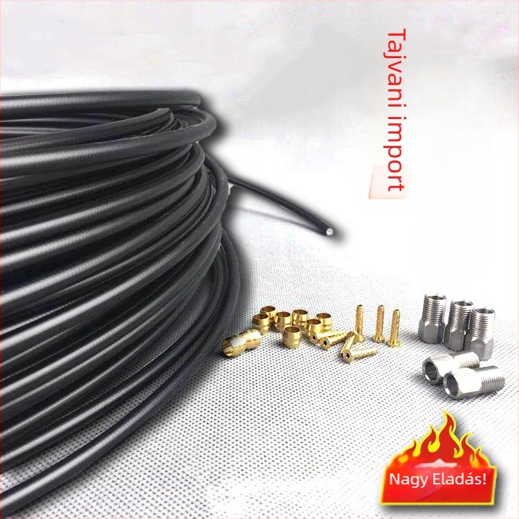 Hidraulikus fékcső mountain bike-hoz, PVC, 5 mm, Taiwan Jiawei márka, uniszex