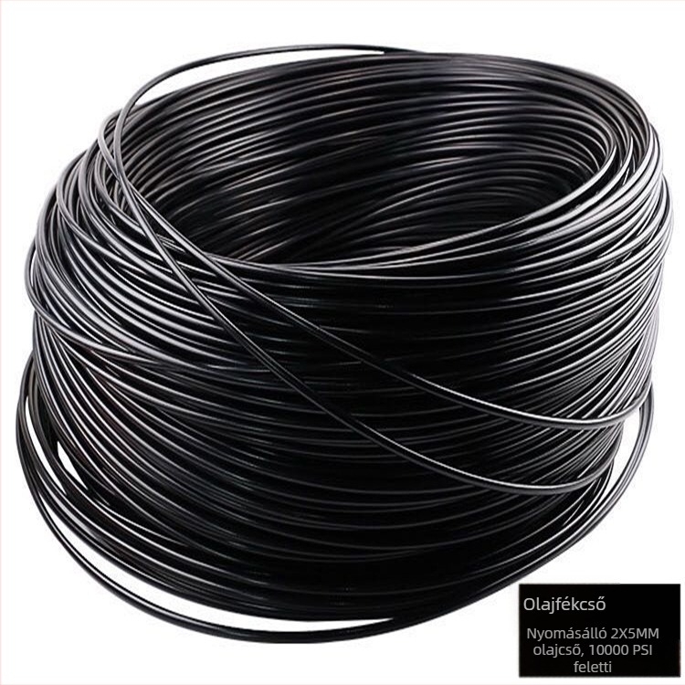 Hidraulikus fékcső mountain bike-hoz, PVC, 5 mm, Taiwan Jiawei márka, uniszex