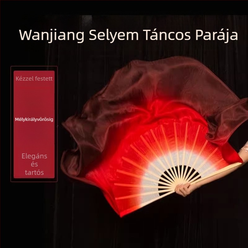 Yangge táncfán – Kétszínű selyem rekvizit, Márka Unique; Raktáron; 2021 nyár