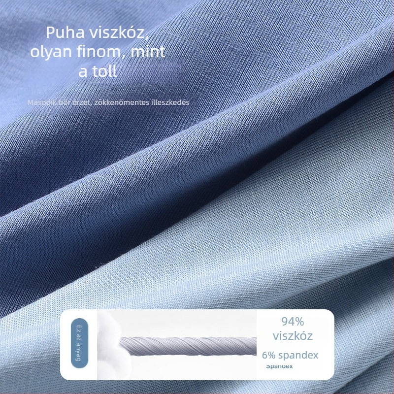 Modal anyagú férfi alsónemű, U-formájú zsebbel, alacsony derekú, kényelmes, plusz méret