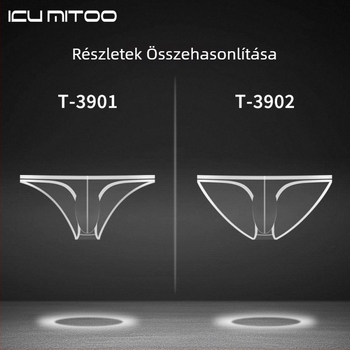 Férfi hálós boxeralsó, átlátszó és lélegző, nylon 80–90%, középmagas derekú