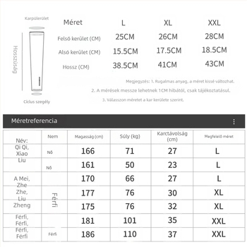 Kültéri UV-védett nylon karpántok – uniszex, ideális kerékpározáshoz, vezetéshez és túrázáshoz