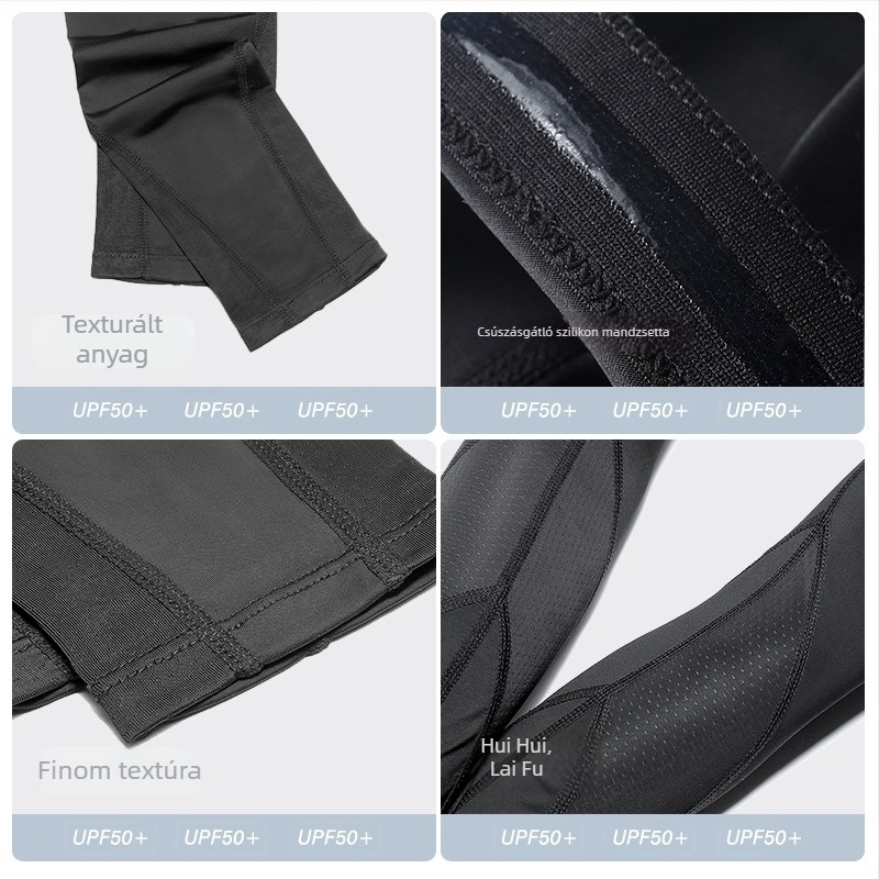 Kültéri UV-védett nylon karpántok – uniszex, ideális kerékpározáshoz, vezetéshez és túrázáshoz