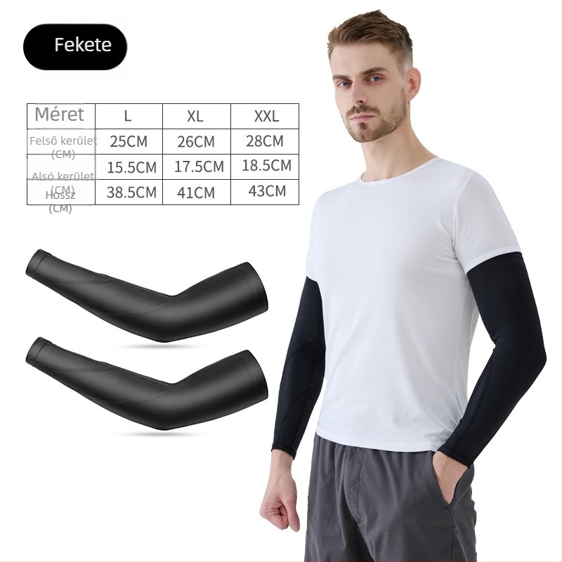 Kültéri UV-védett nylon karpántok – uniszex, ideális kerékpározáshoz, vezetéshez és túrázáshoz