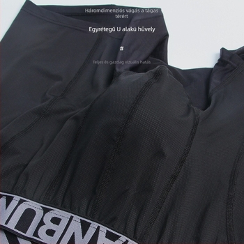 Férfi középmagasságú boxeralsó nylon Ice Silk anyagból, lélegző és gyorsan száradó, ágyék részben nylon 70–80%