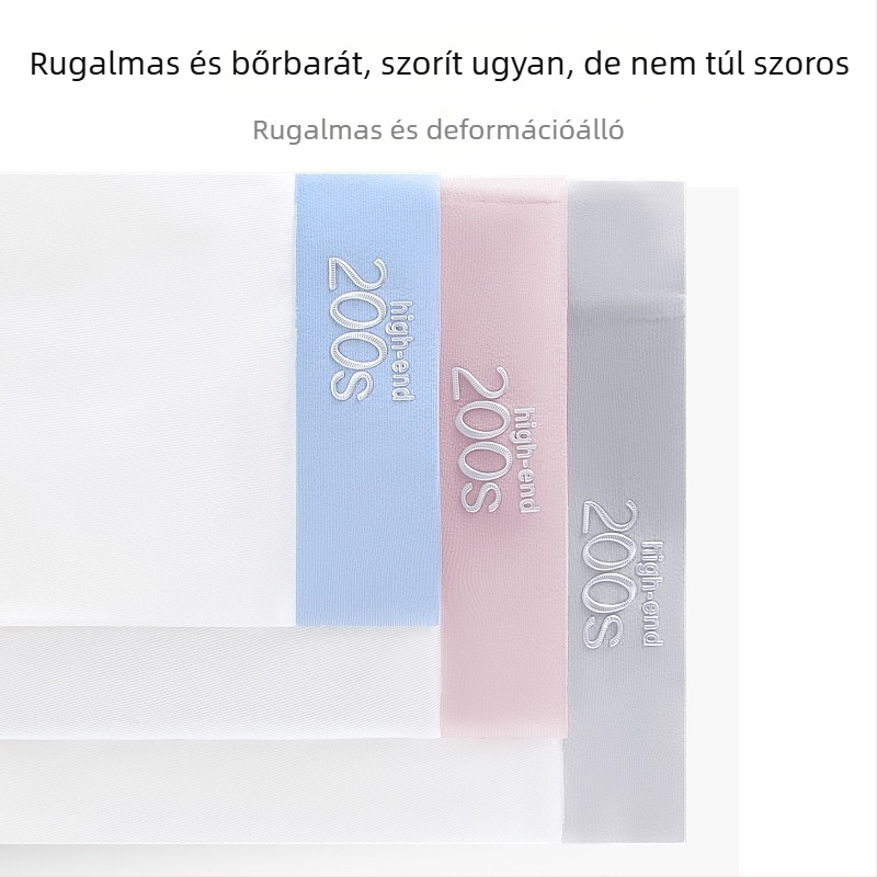 Férfi seamless pamut alsónemű, lélegző, antibakteriális, középmagas derekú, Mulberry selyemmel bélelt az ágyék tájékán