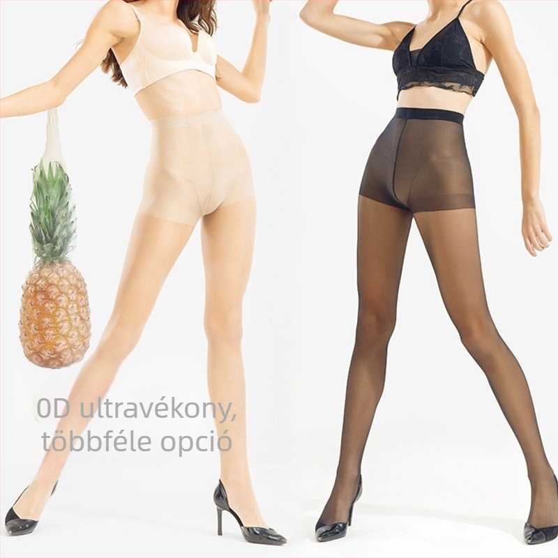 Női anti-snag harisnya, ultra vékony, átlátszó, nude/natural színekben, fekete, tartós