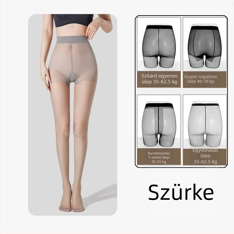 Női anti-snag harisnya, ultra vékony, átlátszó, nude/natural színekben, fekete, tartós