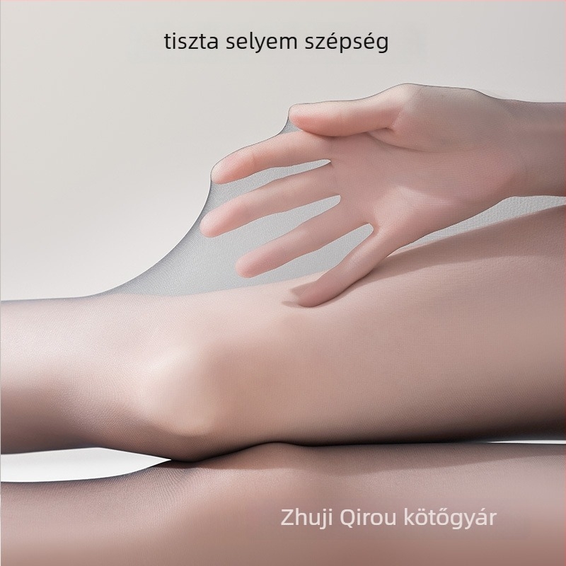 Nylon harisnya – ultra vékony, láthatatlan, egyszínű minta