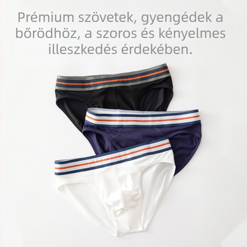 Új eredeti férfi modal anyagú alsónemű, egyszínű, kényelmes