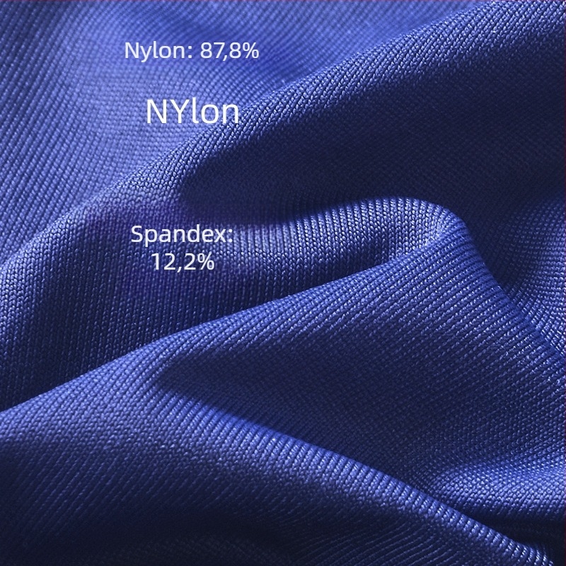 Férfi nylonos kötött thong alsónemű, nagy zsebbel, alacsony derekú, légáteresztő anyag