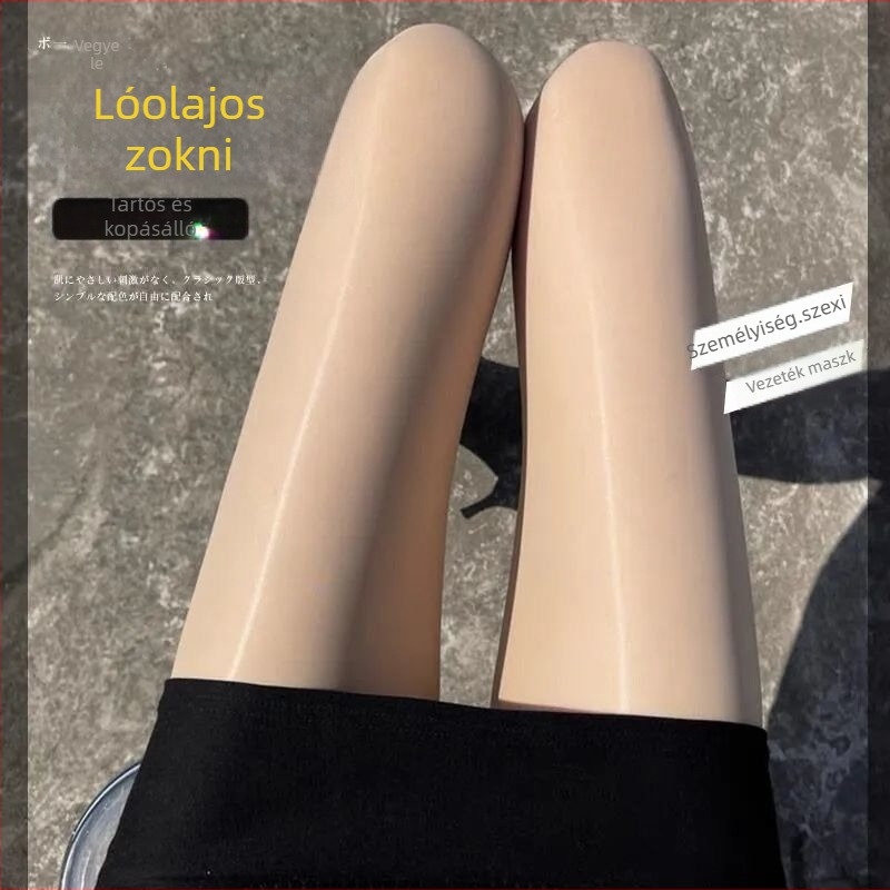 Ultra vékony, pluszméretű harisnya színpadra, nyári vékony harisnya, szexi lábak, egységes fedés