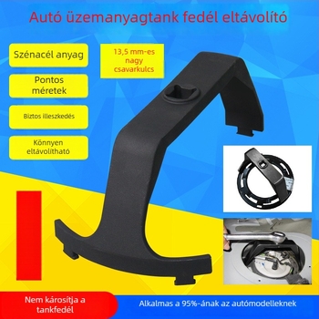 Többfunkciós üzemanyag-szivattyú eltávolító eszköz és tankfedél kulcs, állítható, fém, kompatibil BMW W204/W207