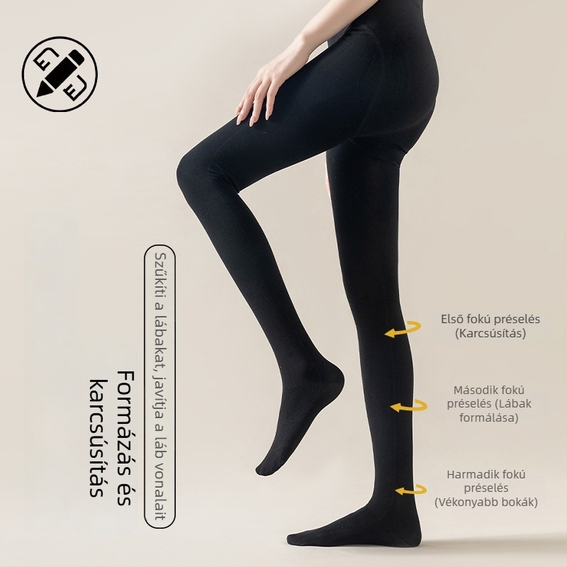 Női magas derekú hal formázó leggings, hasformázó, fenékemelés, fleece belső meleg, viszkóz 70–80%