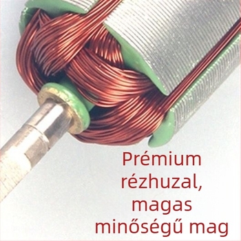 Kézi fúró motor – újratölthető Li-ion akkumulátor, állítható sebesség, pisztolygomb alak, háromfejű tokmány, alkalmas kézi fúróhoz és láncfűrészhez