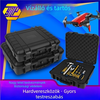 Készülékekhez használt koffer — műanyag védődoboz, nedvességálló, vízálló, ütésálló, hővédelmi funkcióval