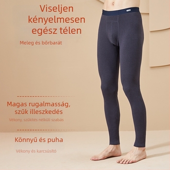 Langsha férfi vékony őszi-téli termosz nadrág, antibakteriális, alapréteg, önmelegítő