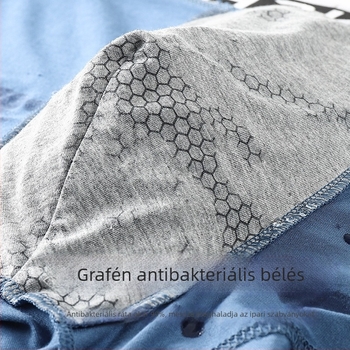 Férfi modal anyagú alsónemű grafén antibakteriális védelemmel és U‑alakú zsebbel