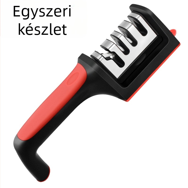 Háztartási késélező, kemény ötvözet, 1 darabos szerszámkészlet, késekre