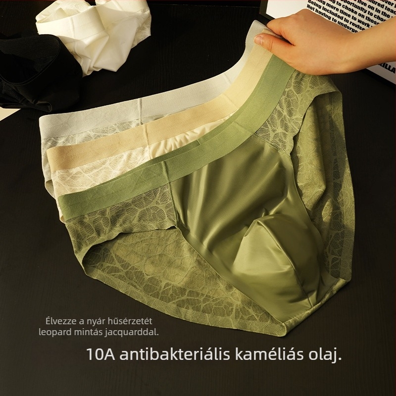 Férfi boxeralsó nylon 70-80% | lélegző, antibakteriális | kötött anyag | középmagasságú derék