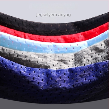 Férfi nagy méretű alsónemű, vékony modál Ice Silk, lélegző hálós panellel, nyárra