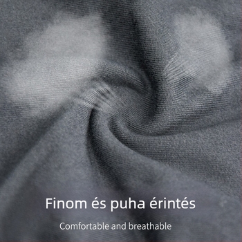 Férfi középmagas derekú alsónemű ice silk anyagból, lélegző és divatos