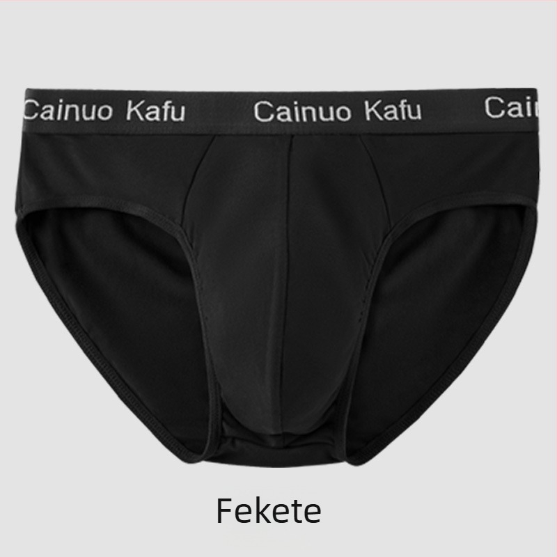 Férfi középmagas derekú alsónemű ice silk anyagból, lélegző és divatos