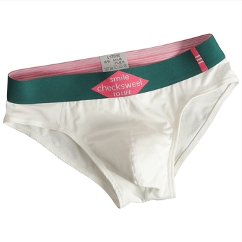 Férfi pamut alsónemű, légáteresztő, kötött anyag, alacsony derekú, stílus alsónemű