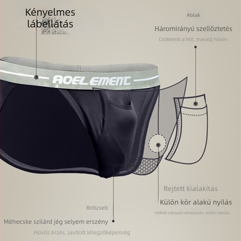 Férfi kötött brief, viszkóz 90–95%, alacsony derekú, egyszínű, bélés a nyugati részen nylon 80–90%