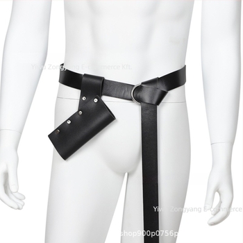 Qingbo Kézzel készített bőrkardakasztó középkori európai és reneszánsz cosplayhoz – felnőtteknek