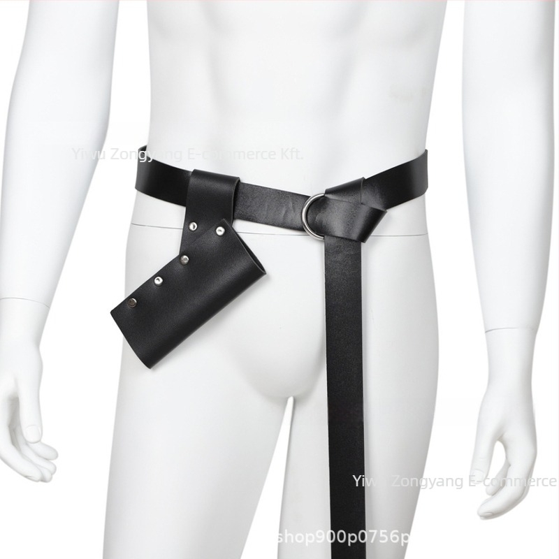 Qingbo Kézzel készített bőrkardakasztó középkori európai és reneszánsz cosplayhoz – felnőtteknek